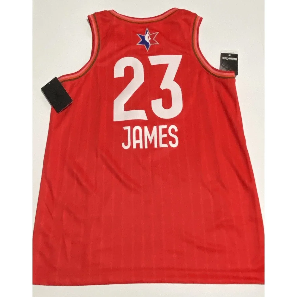 NIKE AIR JORDAN LEBRON JAMES ALL STAR 2020 LA LAKERS Jersey Men's 48 Large